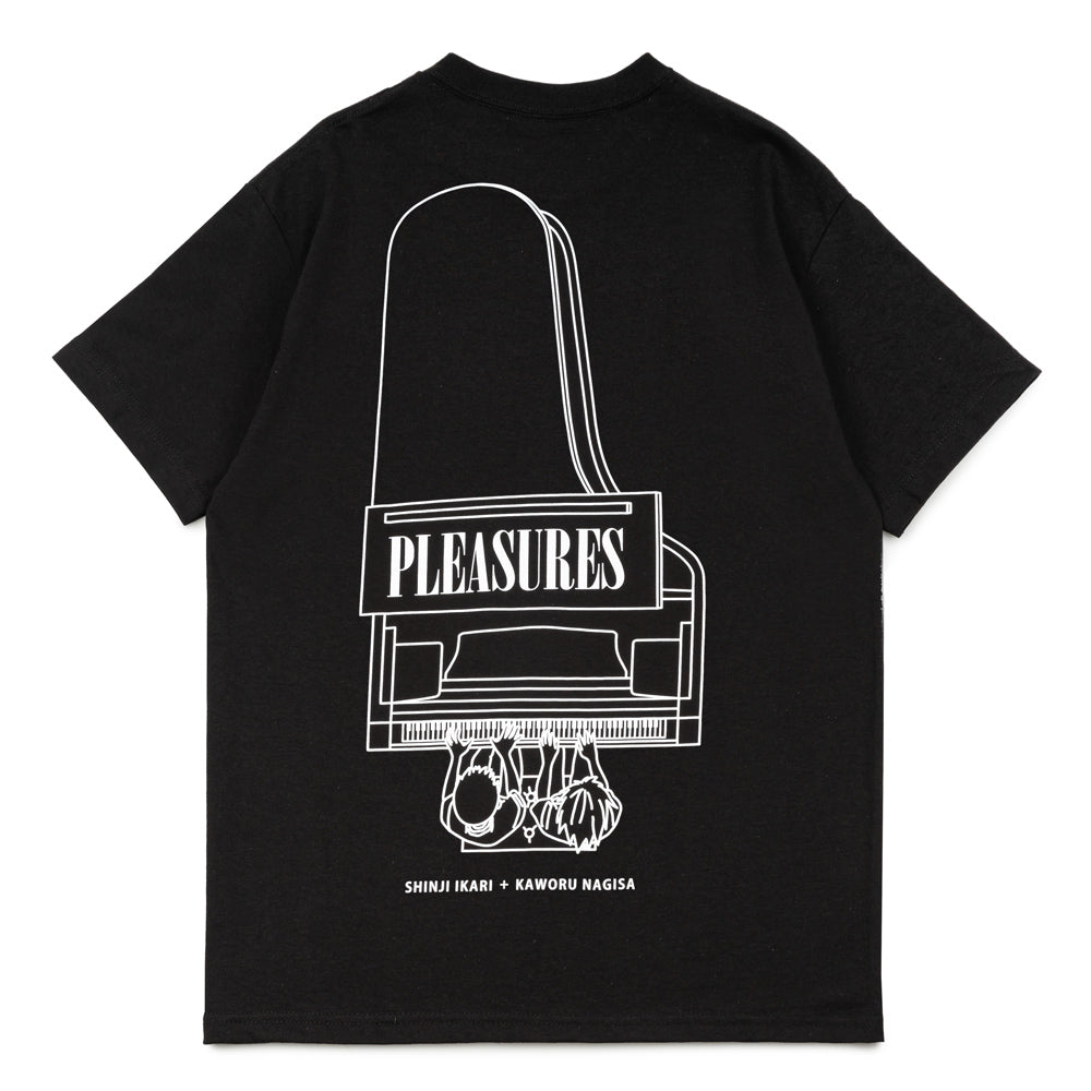 Pleasures x Evangelion Piano Tee | Black