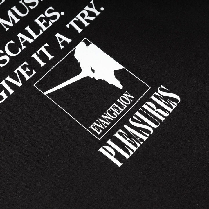 Pleasures x Evangelion Piano Tee | Black