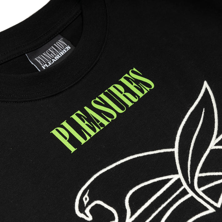 Pleasures x Evangelion Seele Heavyweight Tee | Black