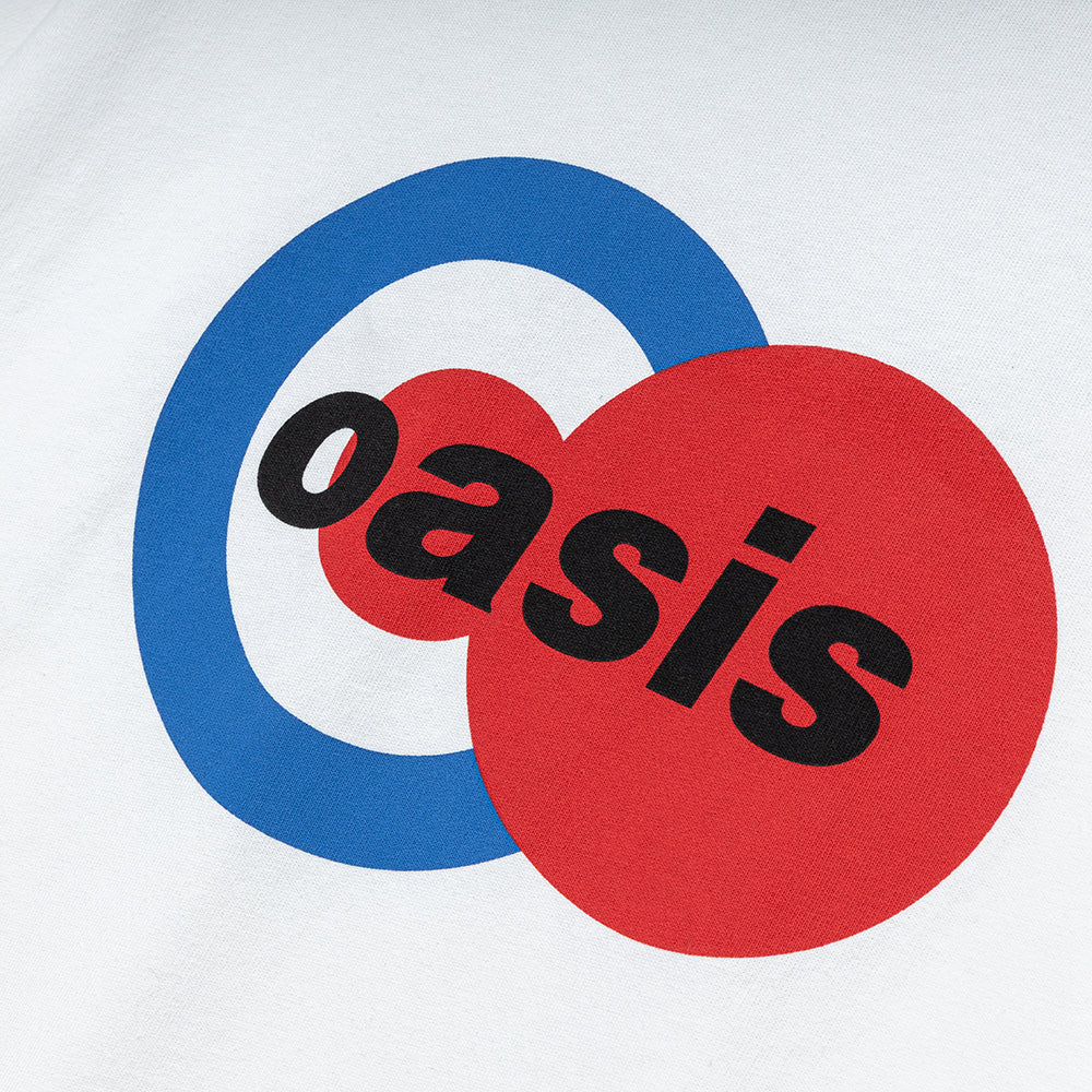Pleasures x Oasis 1996 Ringer Tee | White