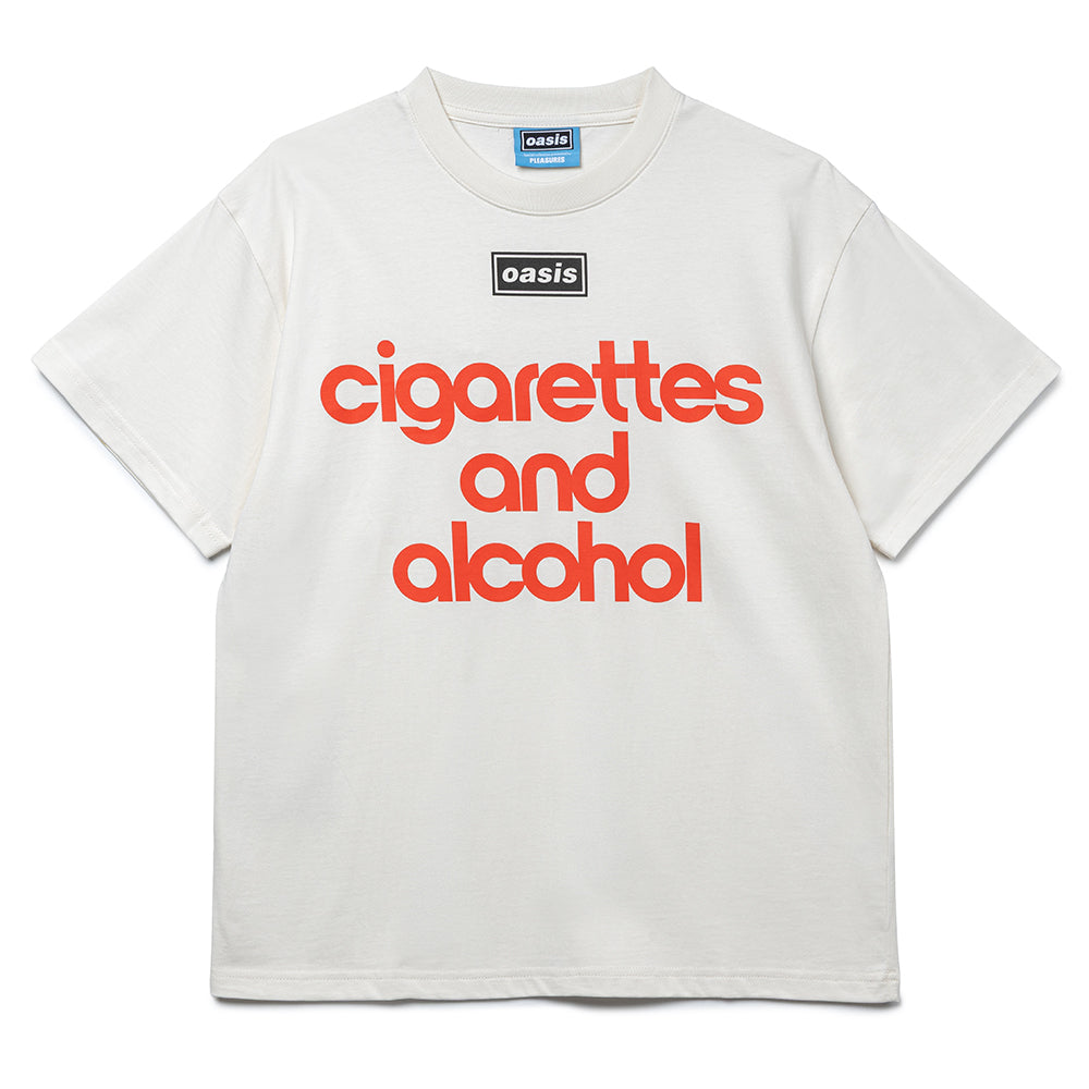 Pleasures x Oasis Nordique Tee | White
