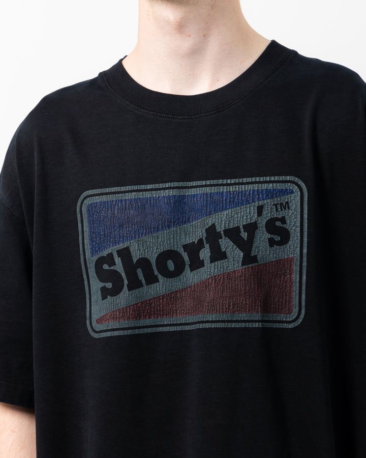 Pleasures x Shorty's Box Logo Heavyweight Tee | Black