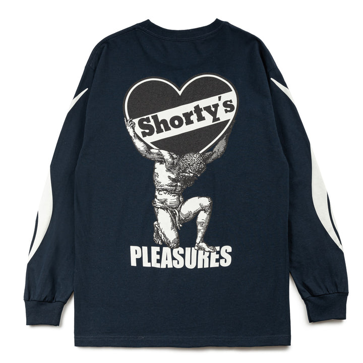 Pleasures x Shorty's Guilty L/S Tee | Navy