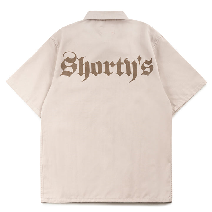 Pleasures x Shorty's Gutierrez Work Shirt | Beige