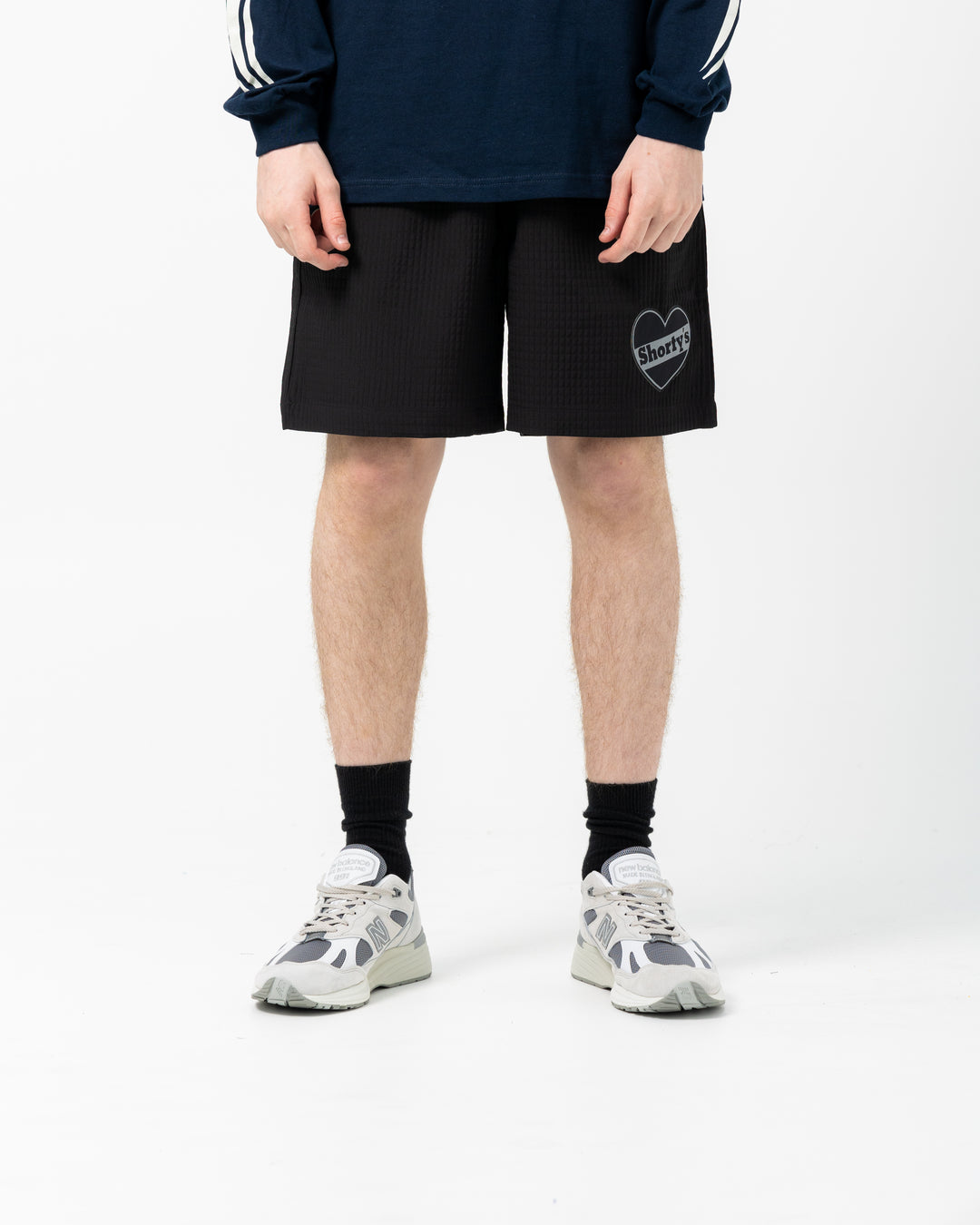 Pleasures x Shorty's Heart Sport Shorts | Black