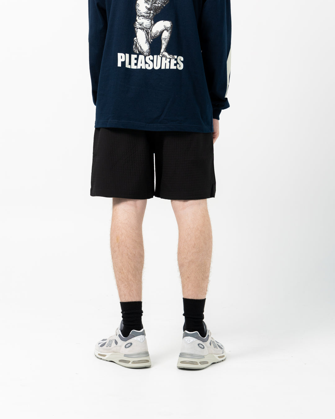 Pleasures x Shorty's Heart Sport Shorts | Black