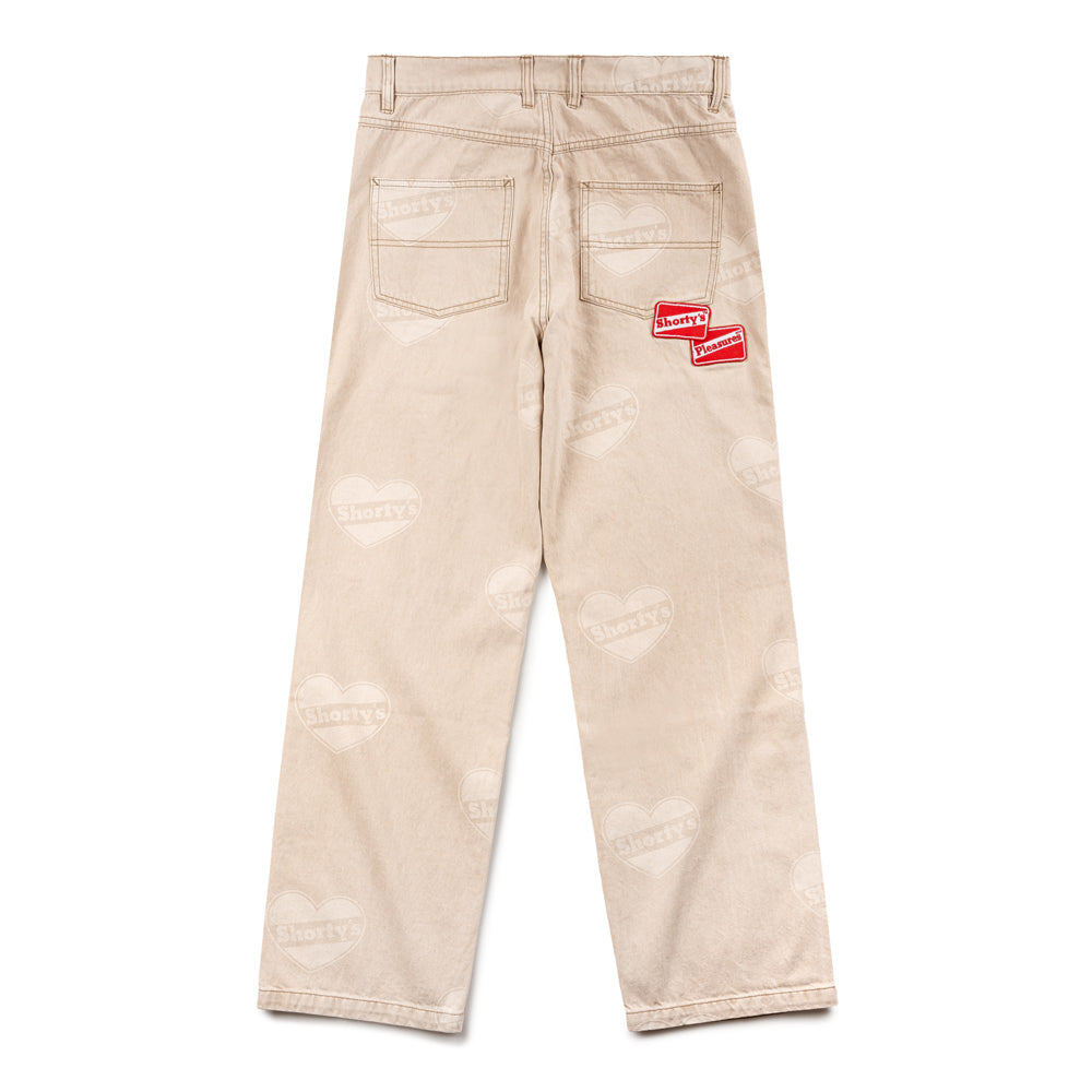 Pleasures x Shorty's Heart Ultra Work Pants | Beige