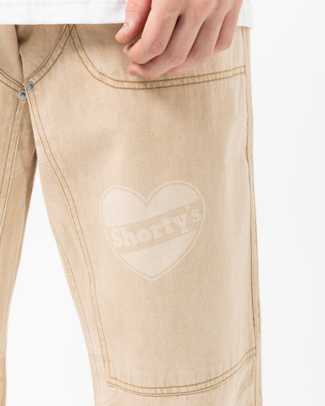 Pleasures x Shorty's Heart Ultra Work Pants | Beige