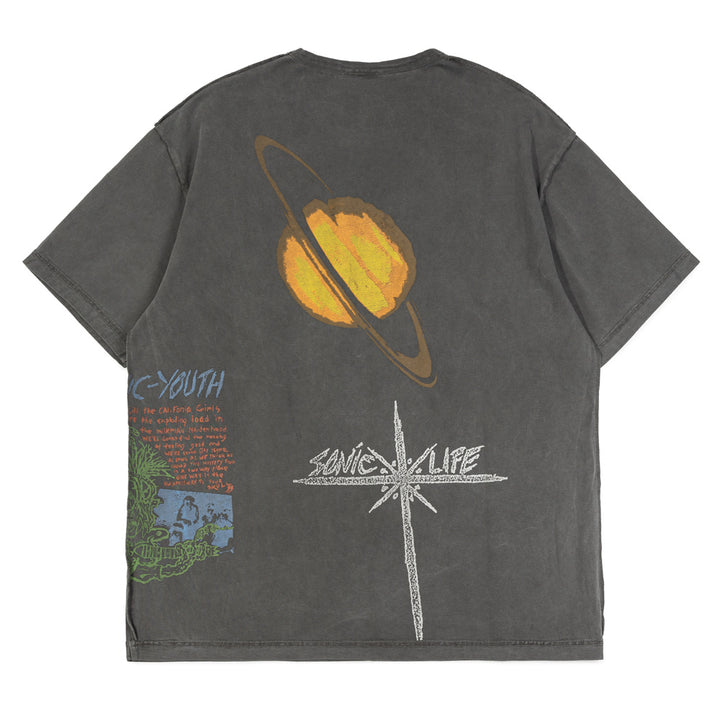 Pleasures x Sonic Youth Test Print Shirt | Grey