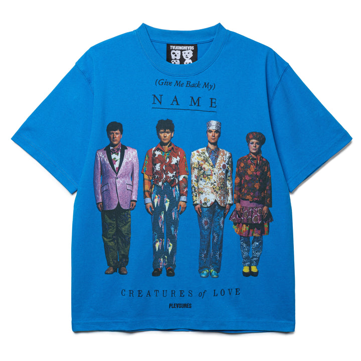Pleasures x Talking Heads Creatures Heavyweight Tee | Blue