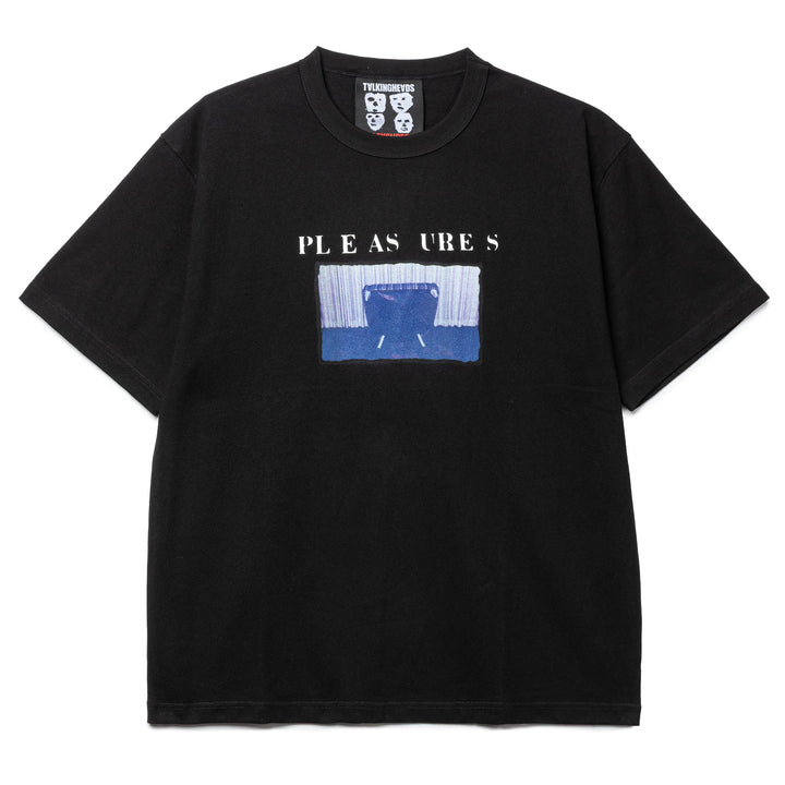 Pleasures x Talking Heads Speaking Heavyweight Tee | Black