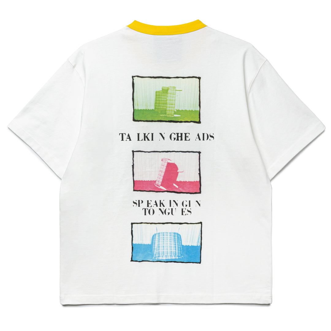 Pleasures x Talking Heads Speaking Heavyweight Tee | White
