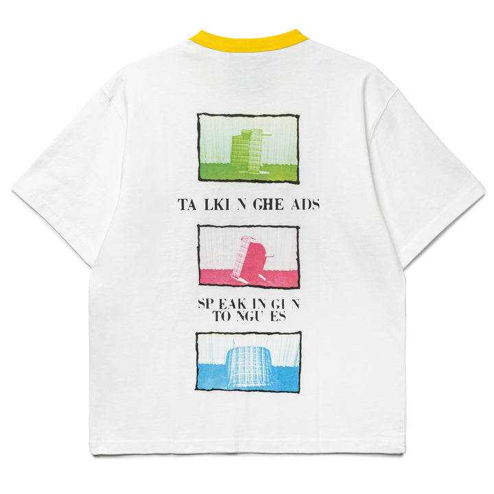 Pleasures x Talking Heads Speaking Heavyweight Tee | White