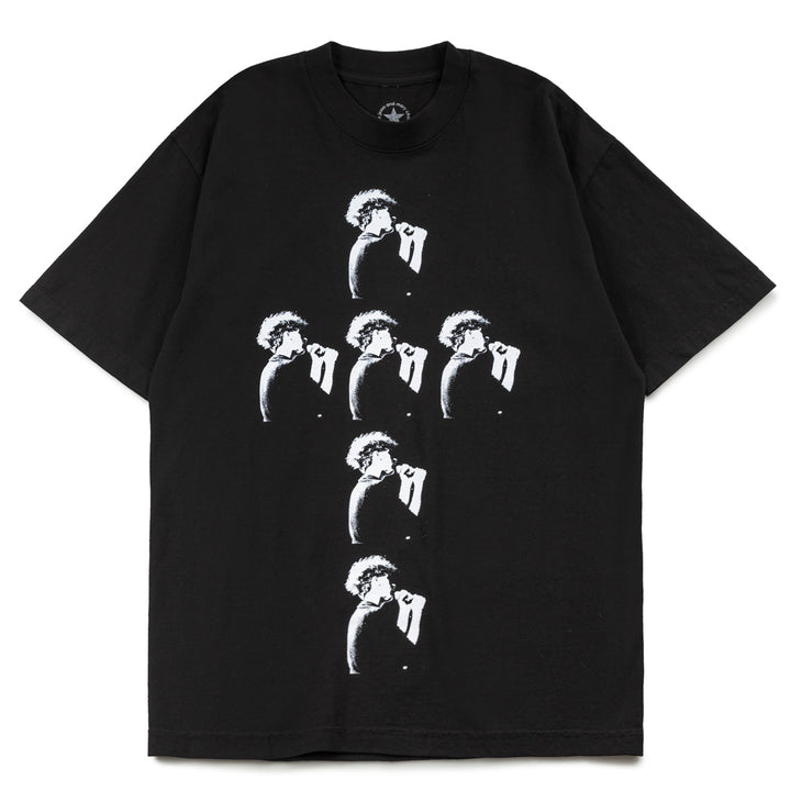 Pleasures x The Jesus And Mary Chain Cross Tee | Black