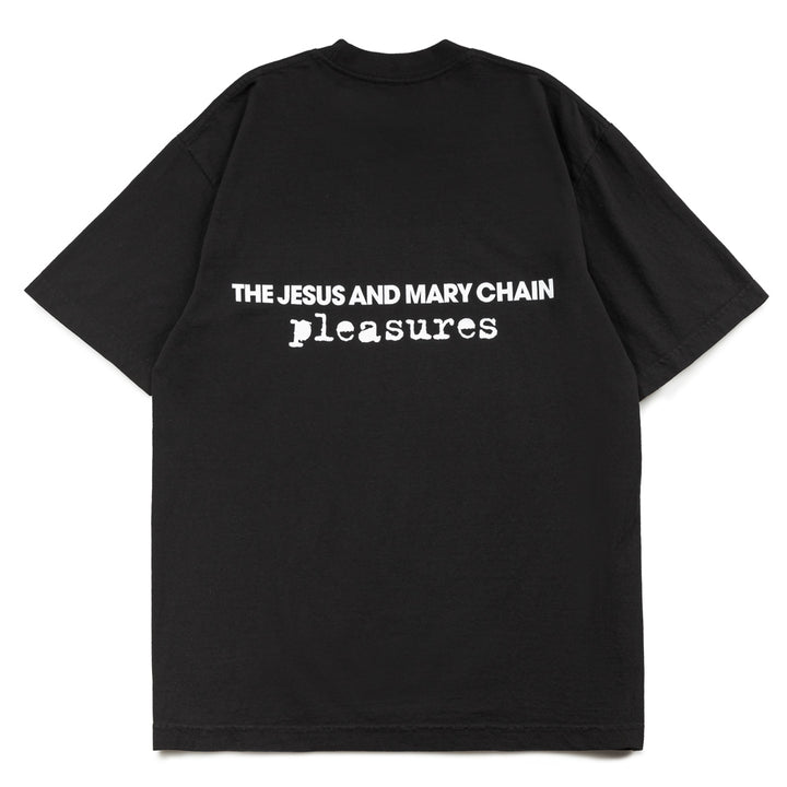 Pleasures x The Jesus And Mary Chain Cross Tee | Black