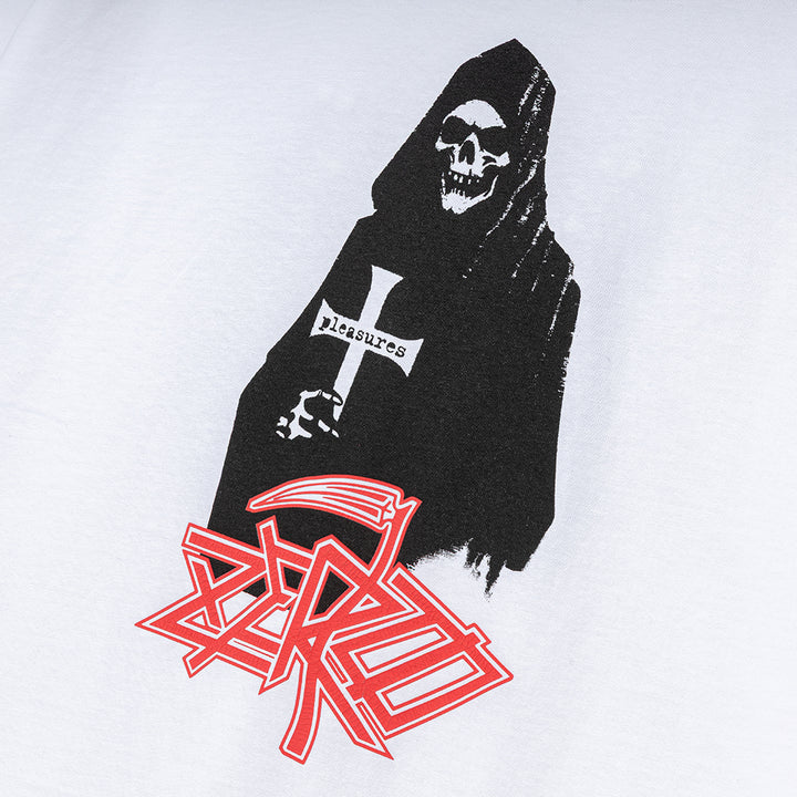 Pleasures x Zero Reaper Ringer | White