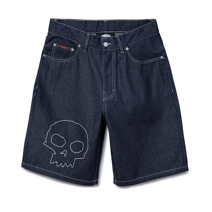 Pleasures x Zero Skull Jorts | Raw