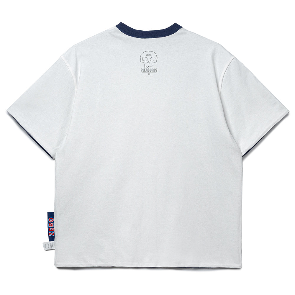 Pleasures x Zero Stars Reversible Tee | Navy