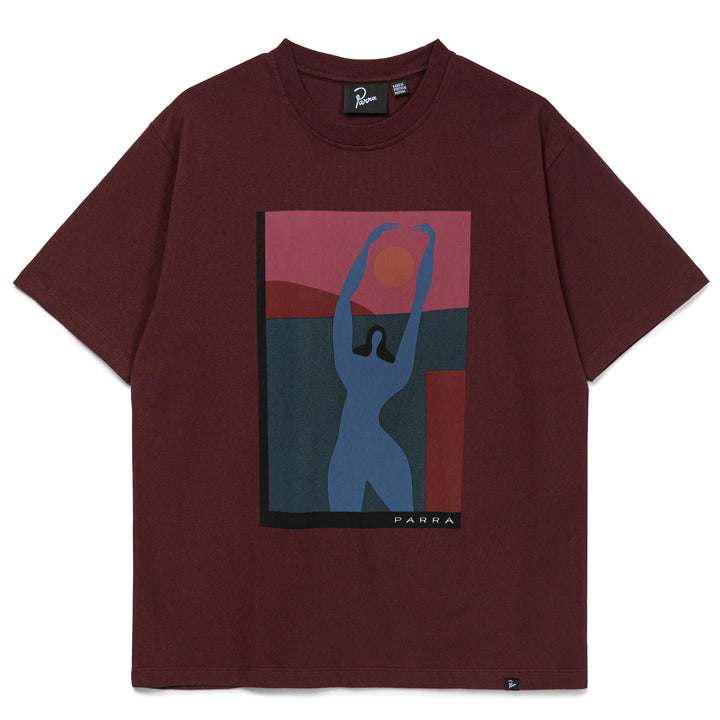 Protect The Sun Tee | Dark Burgundy