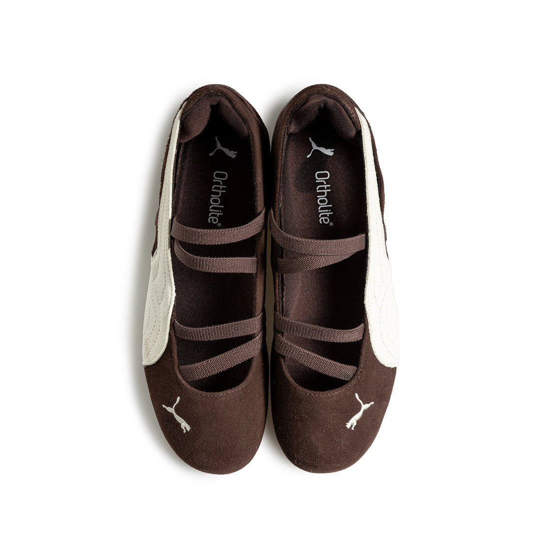 プーマ ウィメンズ Speedcat Ballet Dark Brown PUMA Speedcat Ballet