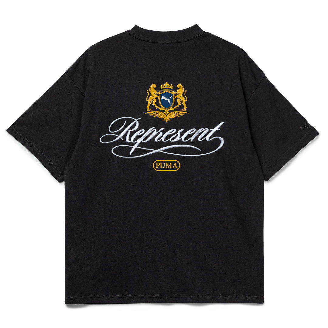 Puma x REPRESENT Graphic Tee | Flat Dark Gray