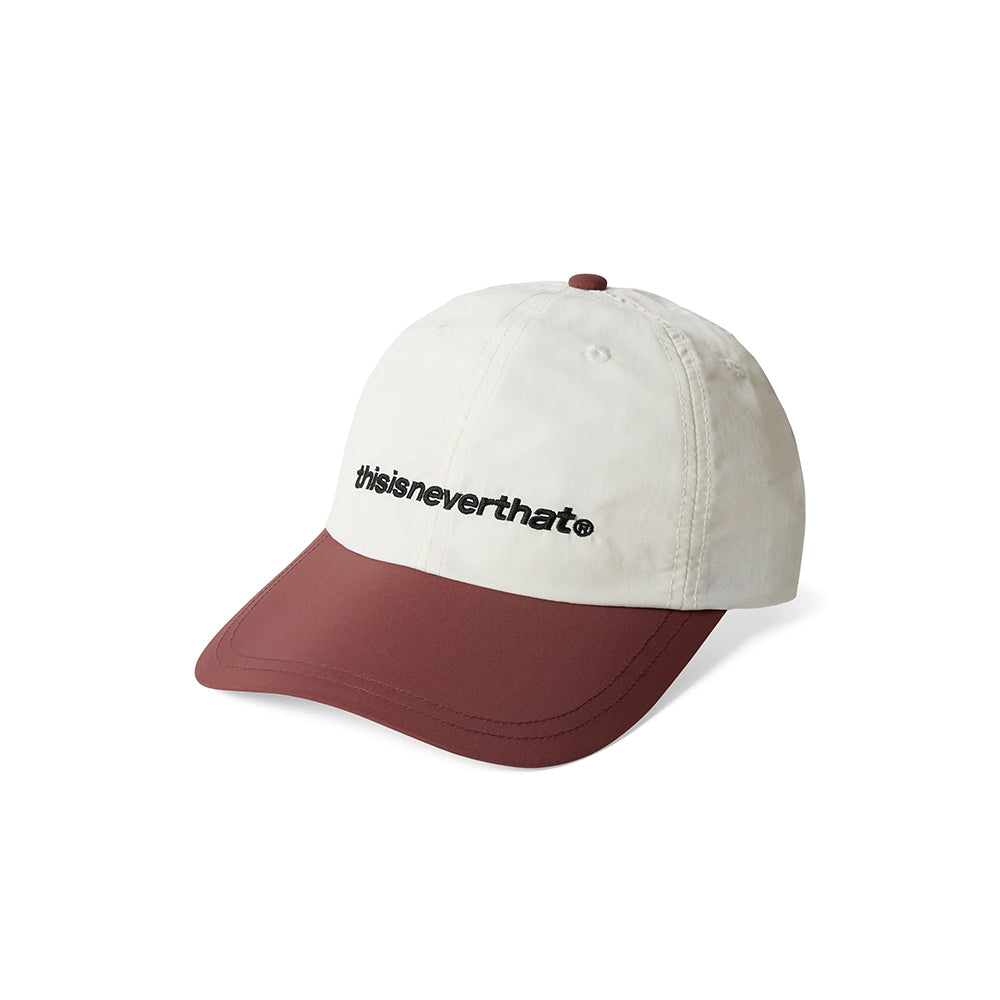 SP-Logo Nylon Cap | Ivory Burgundy