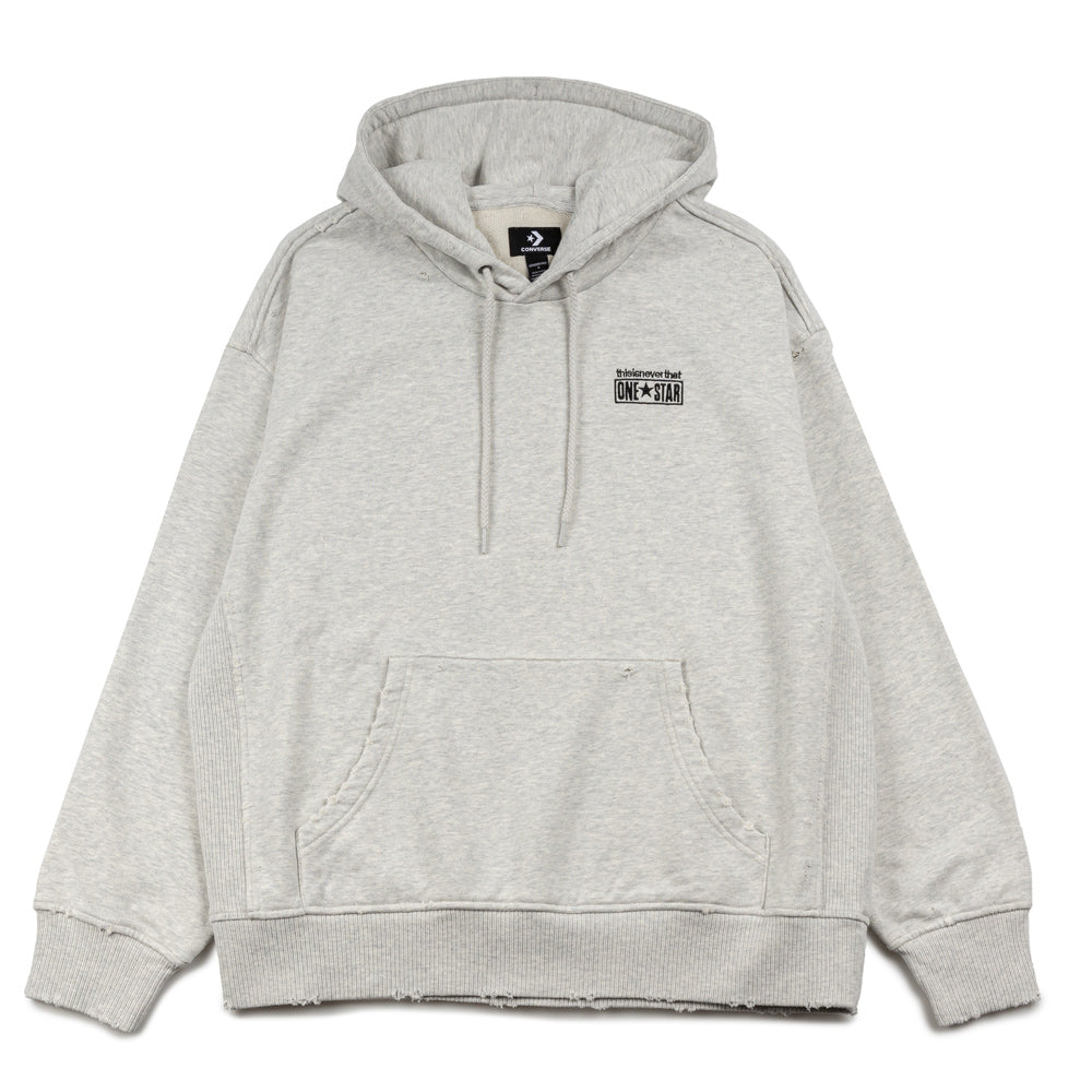 Converse x thisisneverthat Washed Hoodie | Light Retro Grey Heather