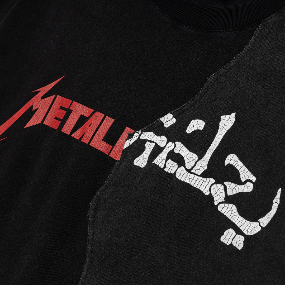 SBTG x Metallica Young Metal Tear-Up Tee | Black