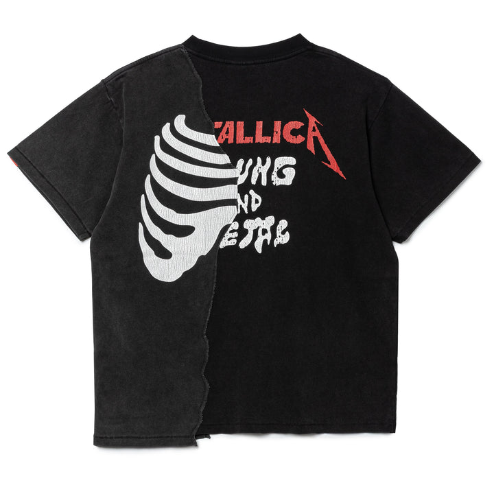 SBTG x Metallica Young Metal Tear-Up Tee | Black