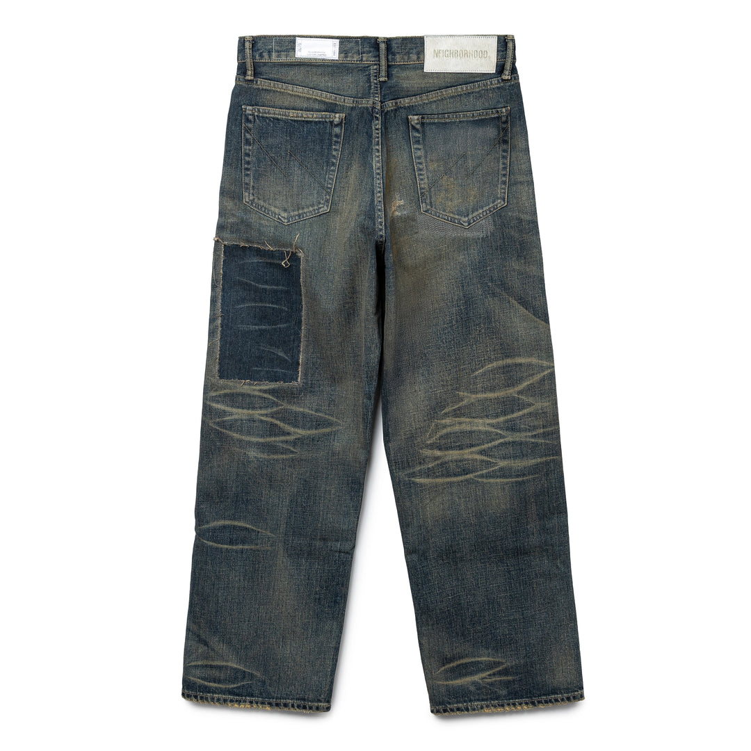 Savage Denim DP Wide Pants | Indigo
