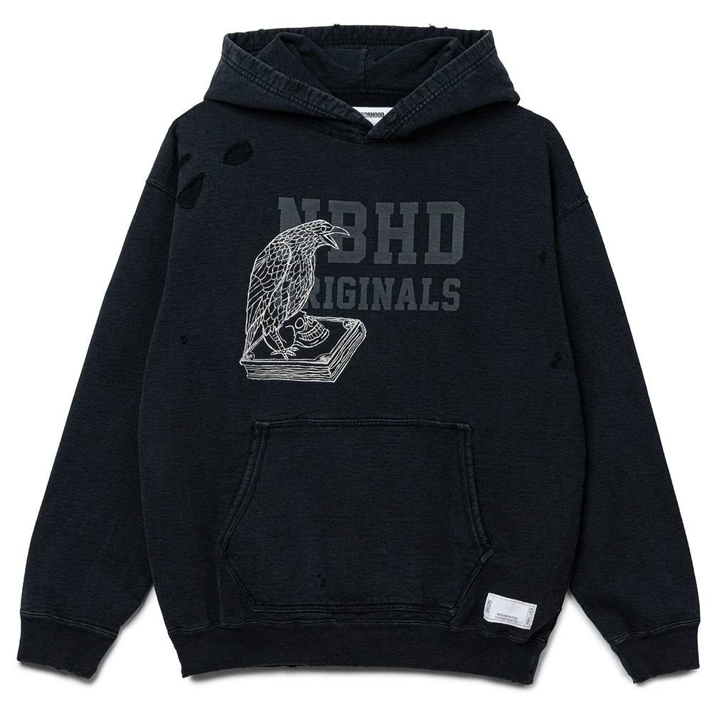 NEIGHBORHOOD SAVAGE SWEATSHIRT　ＬＳ Neighborhood Savage L/S Sweat Hoodie | Black
