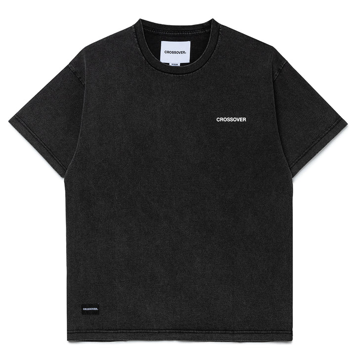 Seasonal Graphic Charles Tee | Black Fade