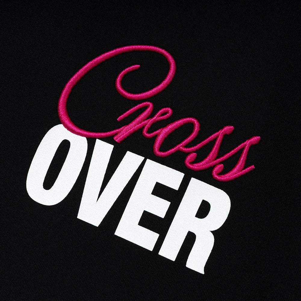 Seasonal Graphic Cursive Tee | Black