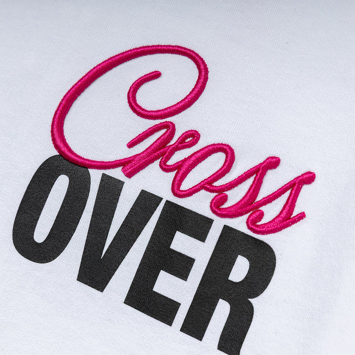 Seasonal Graphic Cursive Tee | White