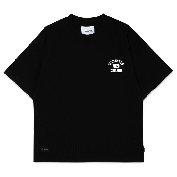 Seasonal Graphic Panther Arch Tee | Black