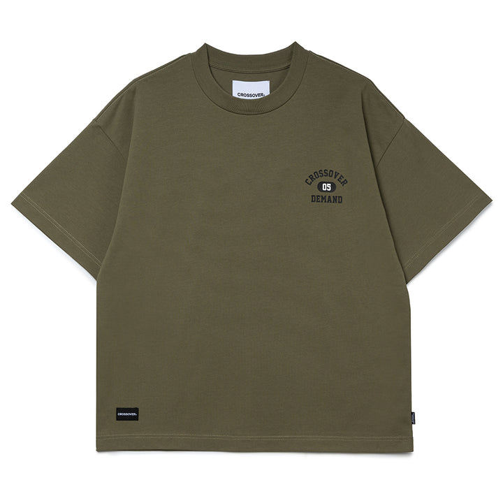 Seasonal Graphic Panther Arch Tee | Olive