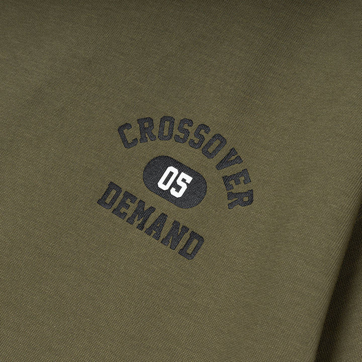 Seasonal Graphic Panther Arch Tee | Olive