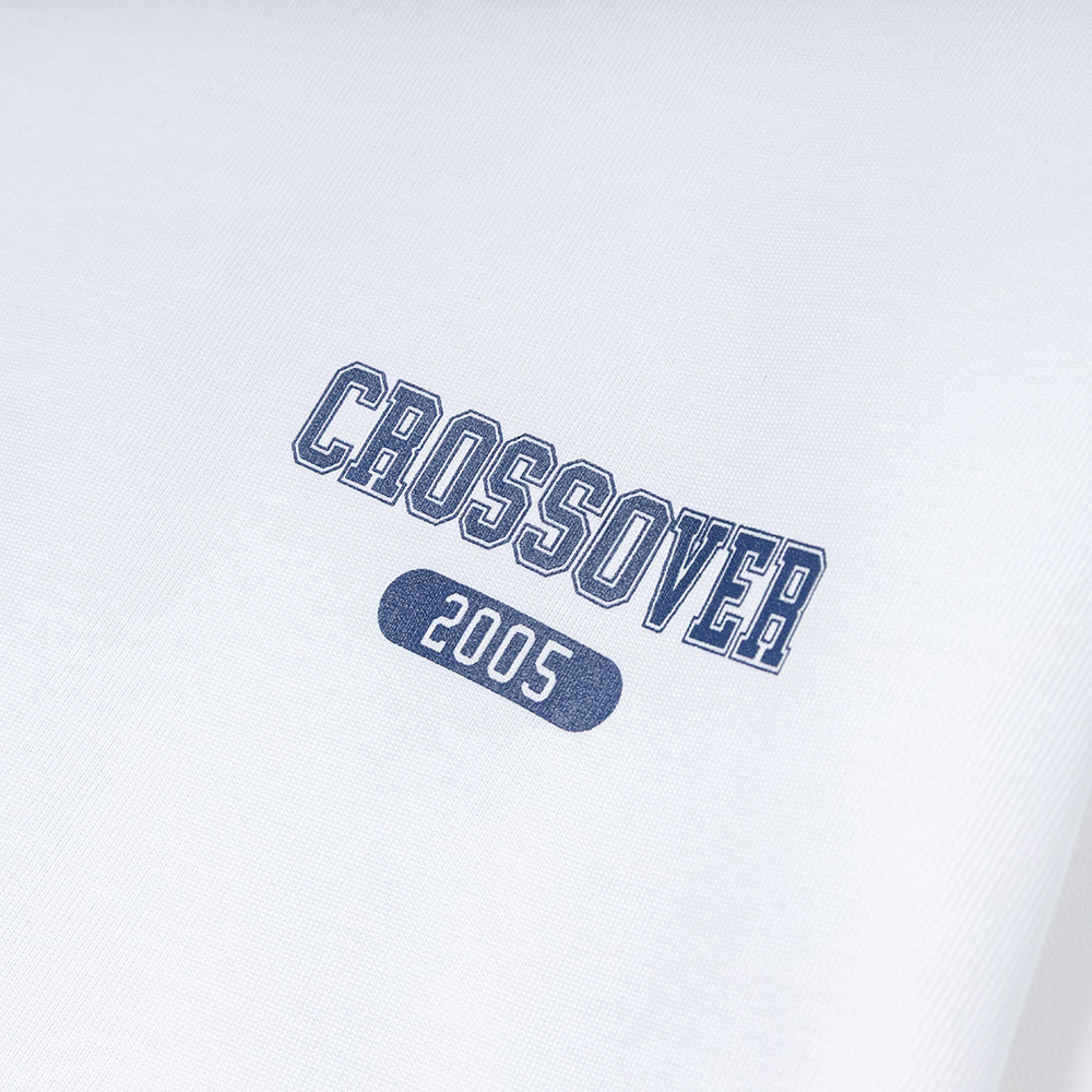 Seasonal Graphic Panther Varsity Tee | White