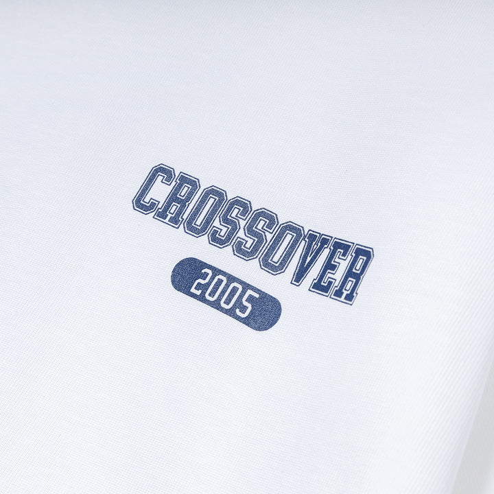 Seasonal Graphic Panther Varsity Tee | White