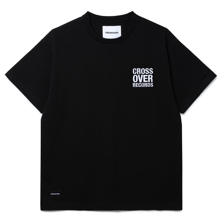 Seasonal Graphic Records Tee | Black