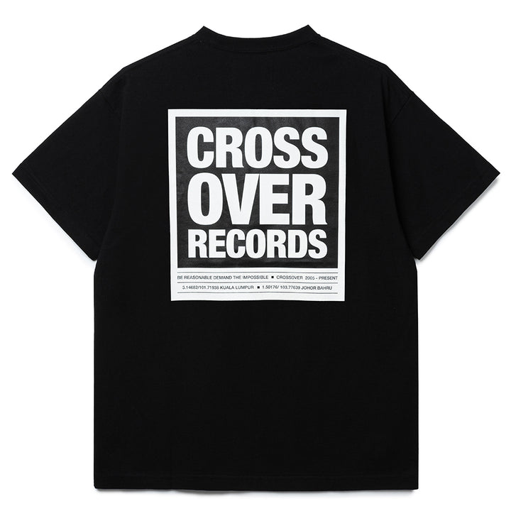 Seasonal Graphic Records Tee | Black