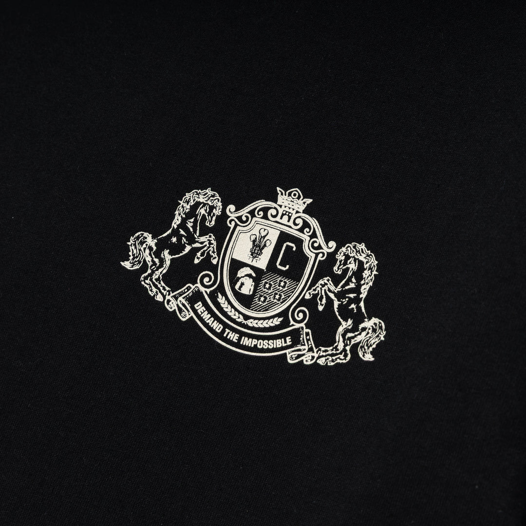 Seasonal Hotel Continental Tee | Black