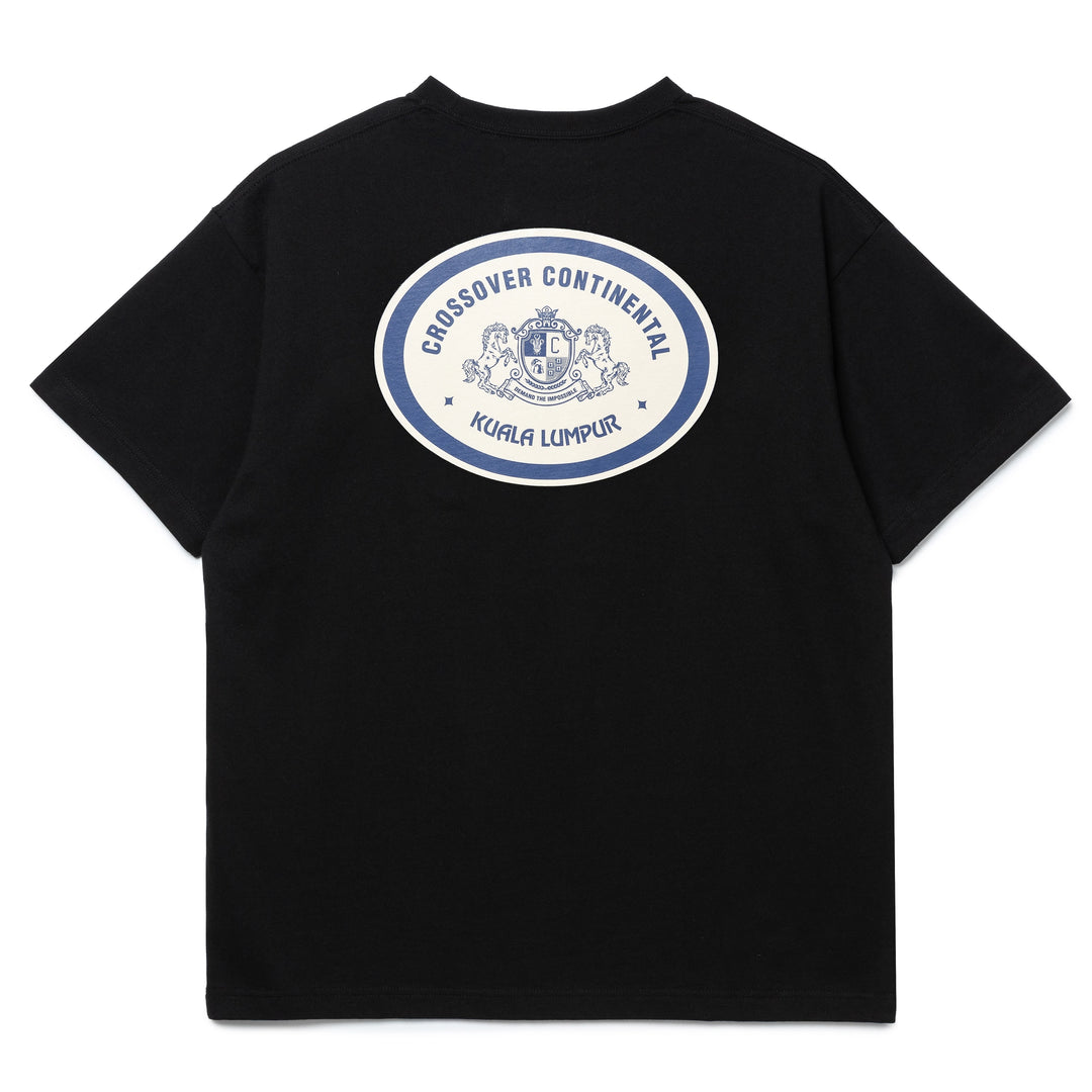 Seasonal Hotel Continental Tee | Black