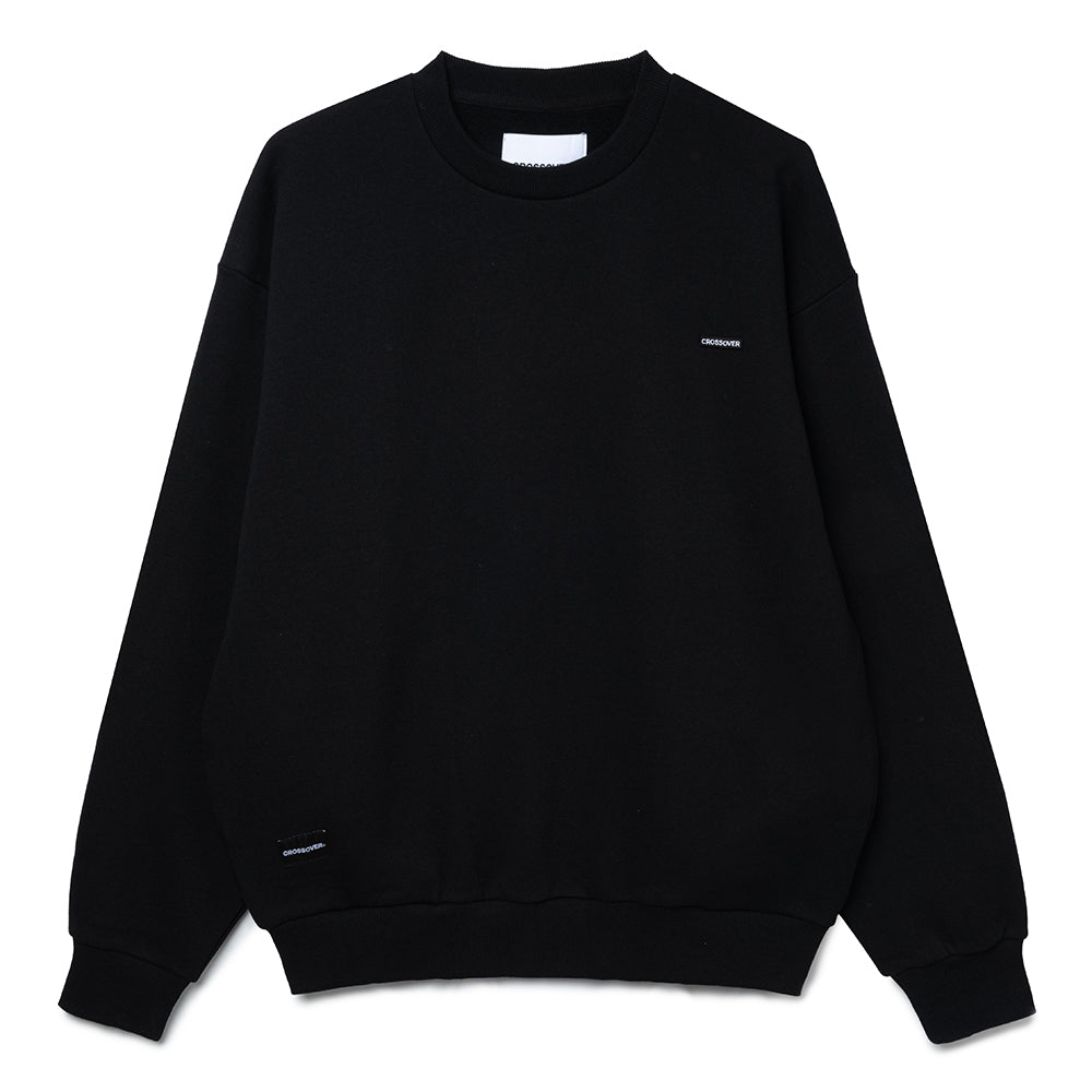 Signature Core Box Logo Crewneck Sweater | Black