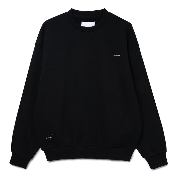 Signature Core Box Logo Crewneck Sweater | Black