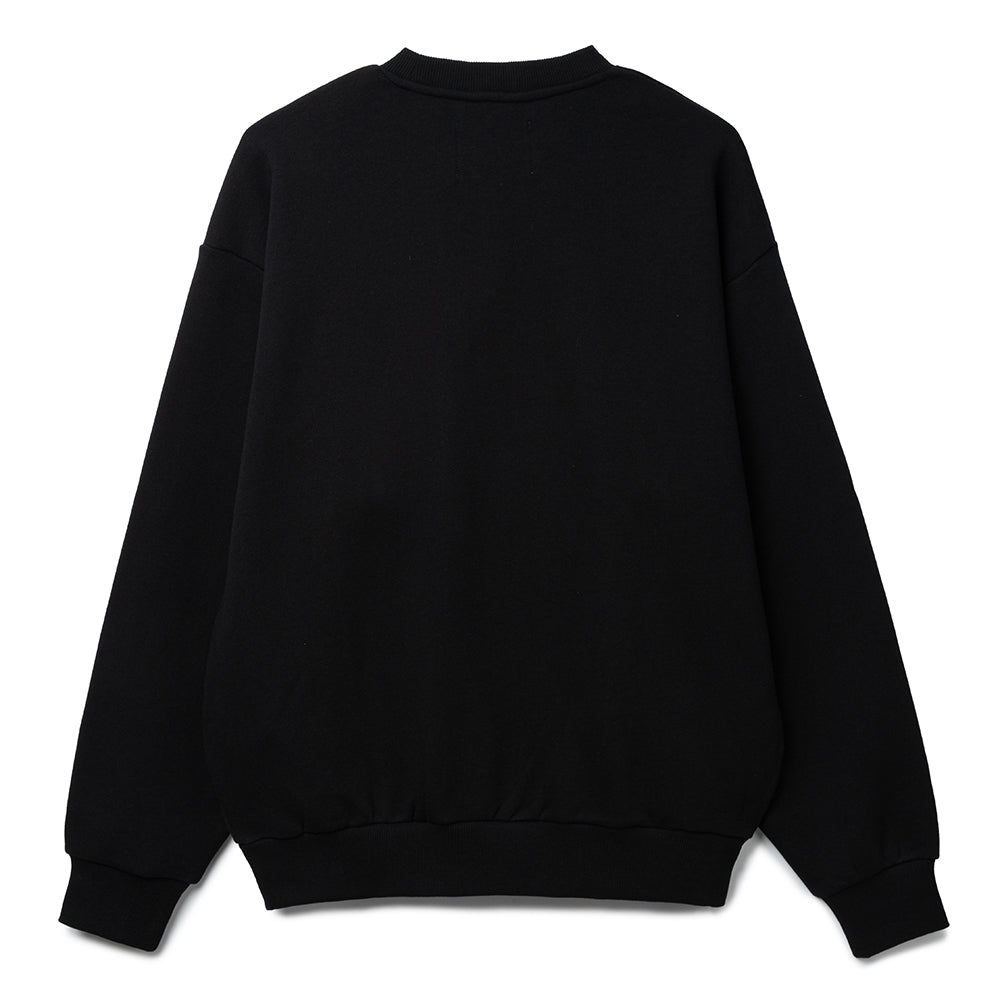 Signature Core Box Logo Crewneck Sweater | Black
