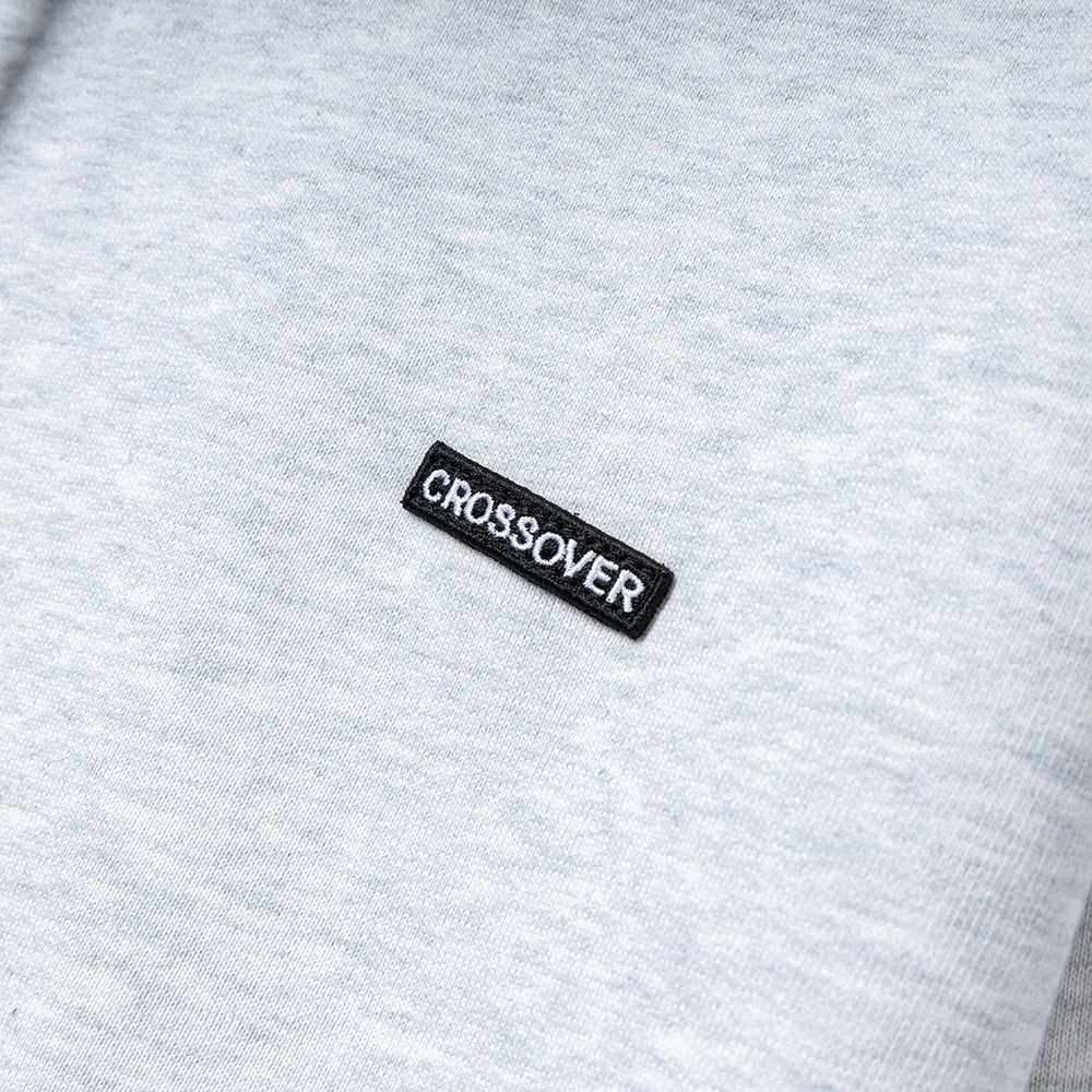 Signature Core Box Logo Pullover Hoodie | Grey