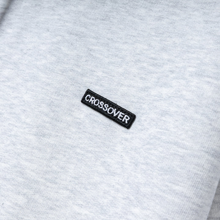 Signature Core Box Logo Pullover Hoodie | Grey