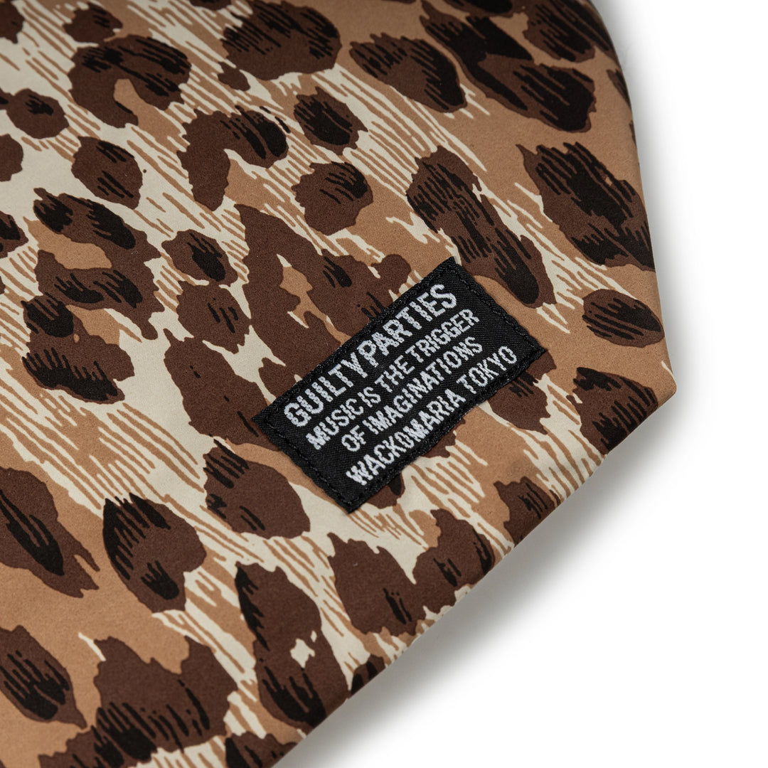 Wacko Maria x Speak Easy Leopard Shoulder Bag | Beige Wacko Maria x Speak Easy Leopard Shoulder Bag | Beige