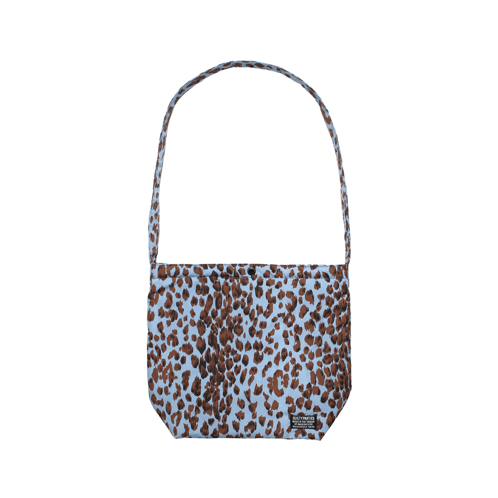 バッグ WACKO MARIA LEOPARD MESH SHOULDER BAG SPEAK EASY / LEOPARD MESH SHOULDER BAG【BLUE】｜WACKO MARIA